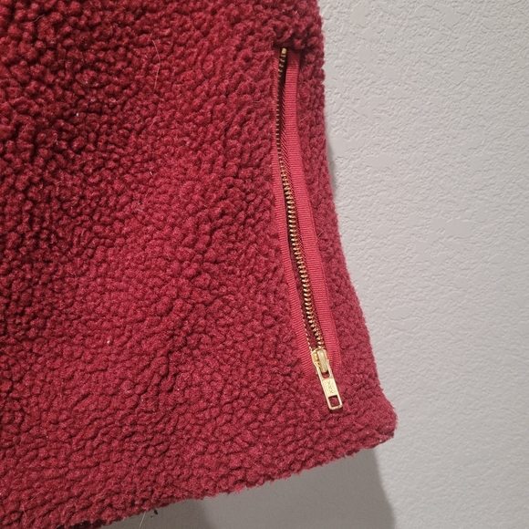 Wine color J. Crew vest size medium - Picture 4 of 6